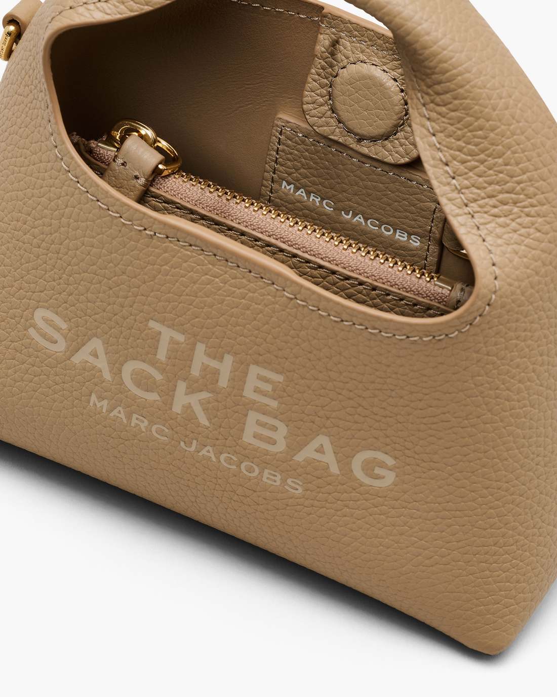 Marc Jacobs Top Pick - The Micro Crossbody Sack Bag Camel