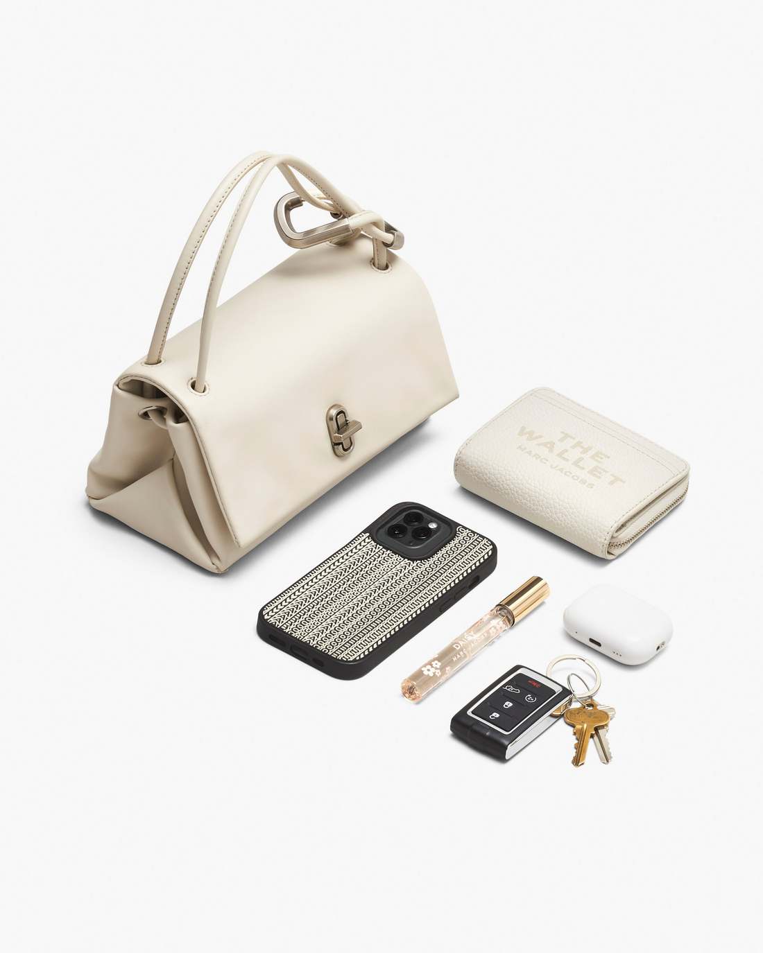Marc Jacobs Special Offer - The Mini Dual Bag Cloud White