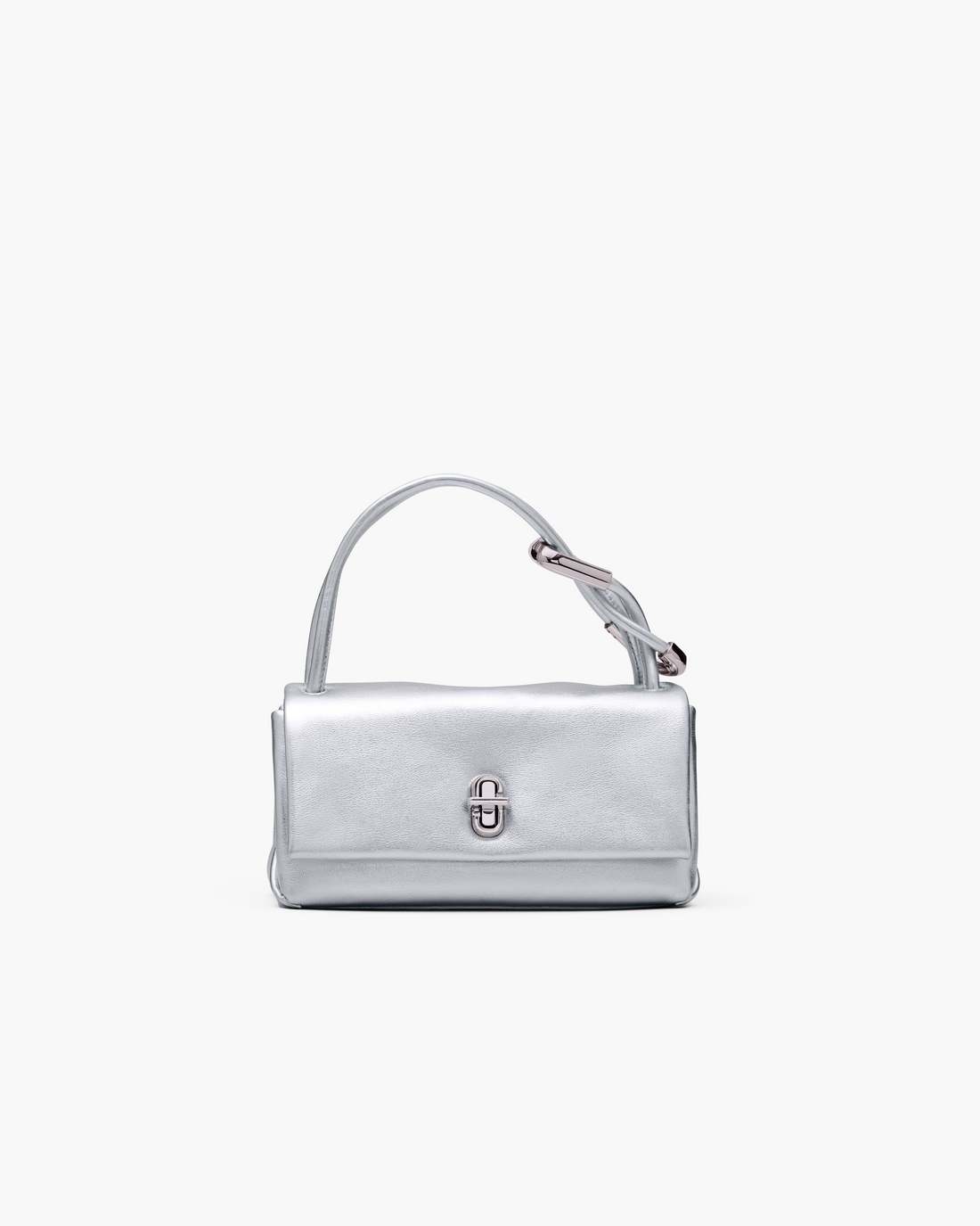 Marc Jacobs Signature - The Metallic Mini Dual Bag Silver