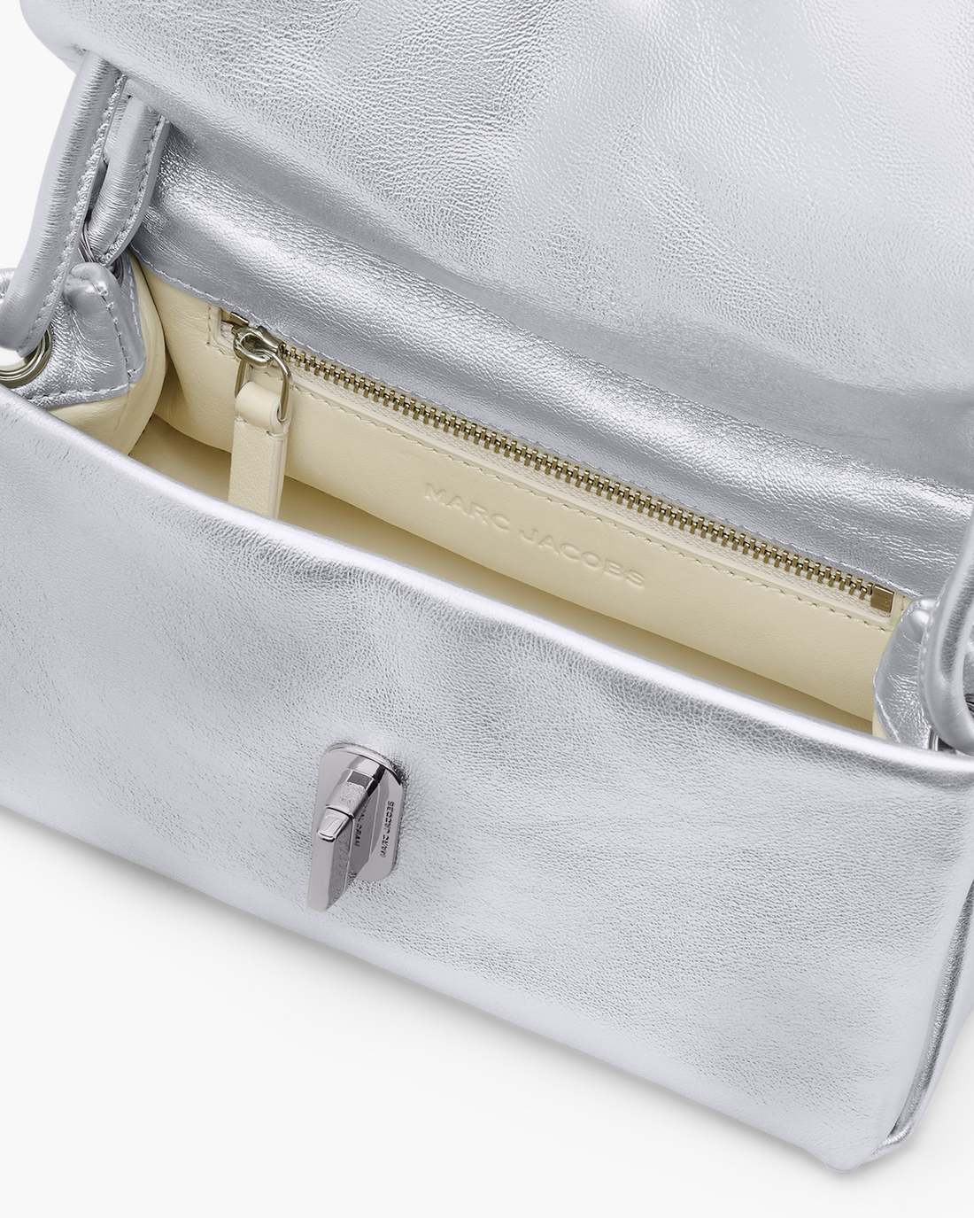 Marc Jacobs Signature - The Metallic Mini Dual Bag Silver