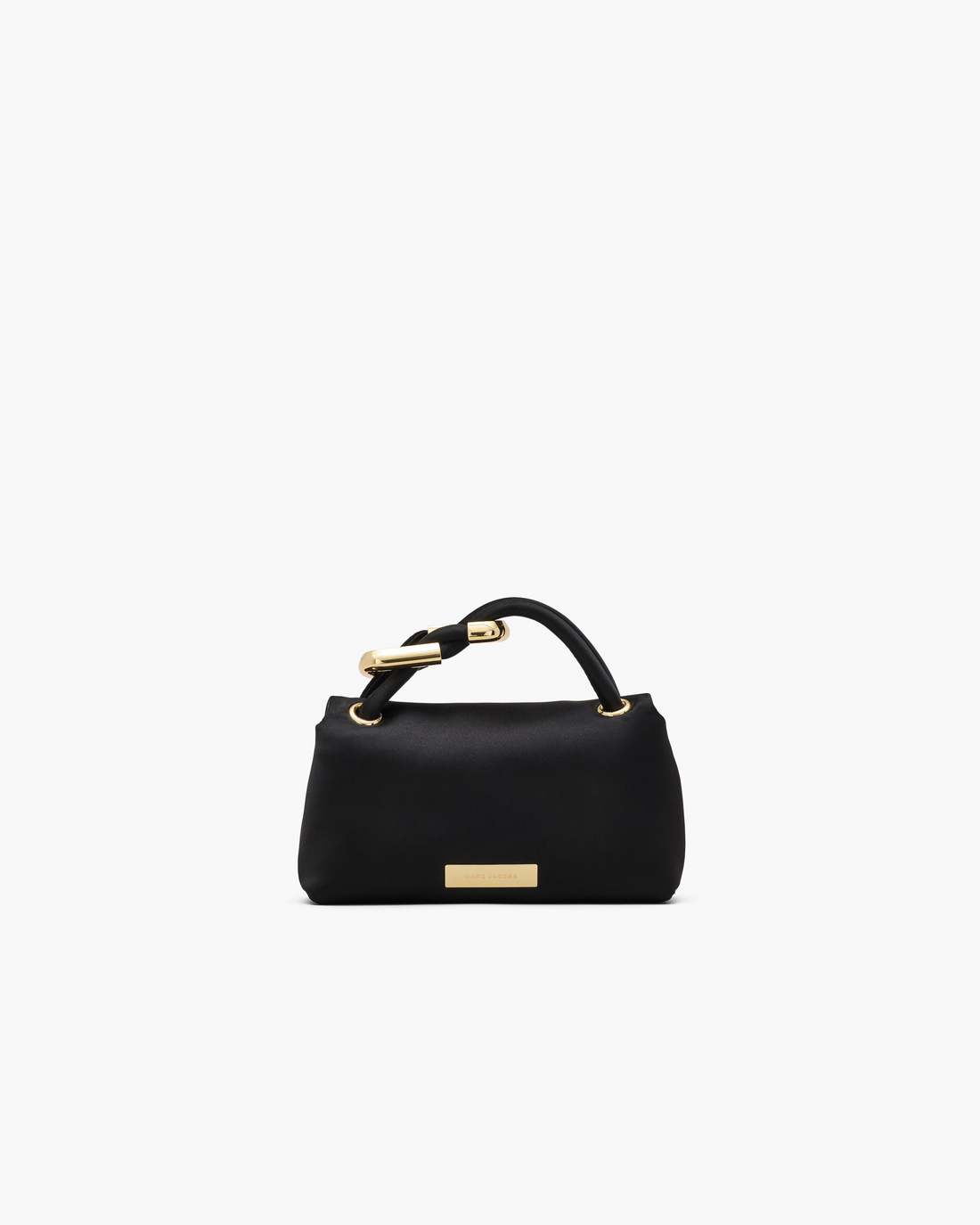 Marc Jacobs Sale - The Satin Micro Dual Bag Black