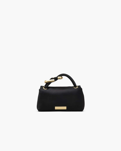 Marc Jacobs Sale - The Satin Micro Dual Bag Black