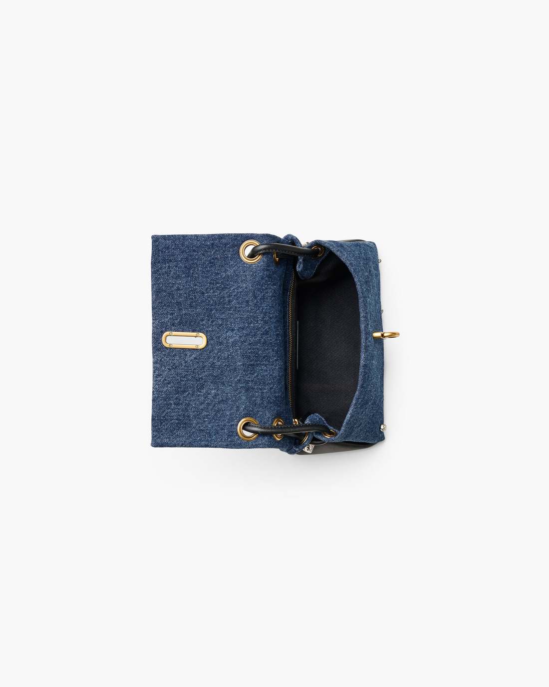 Marc Jacobs Top Pick - The Trinket Charm Denim Mini Dual Bag Medium Wash Multi