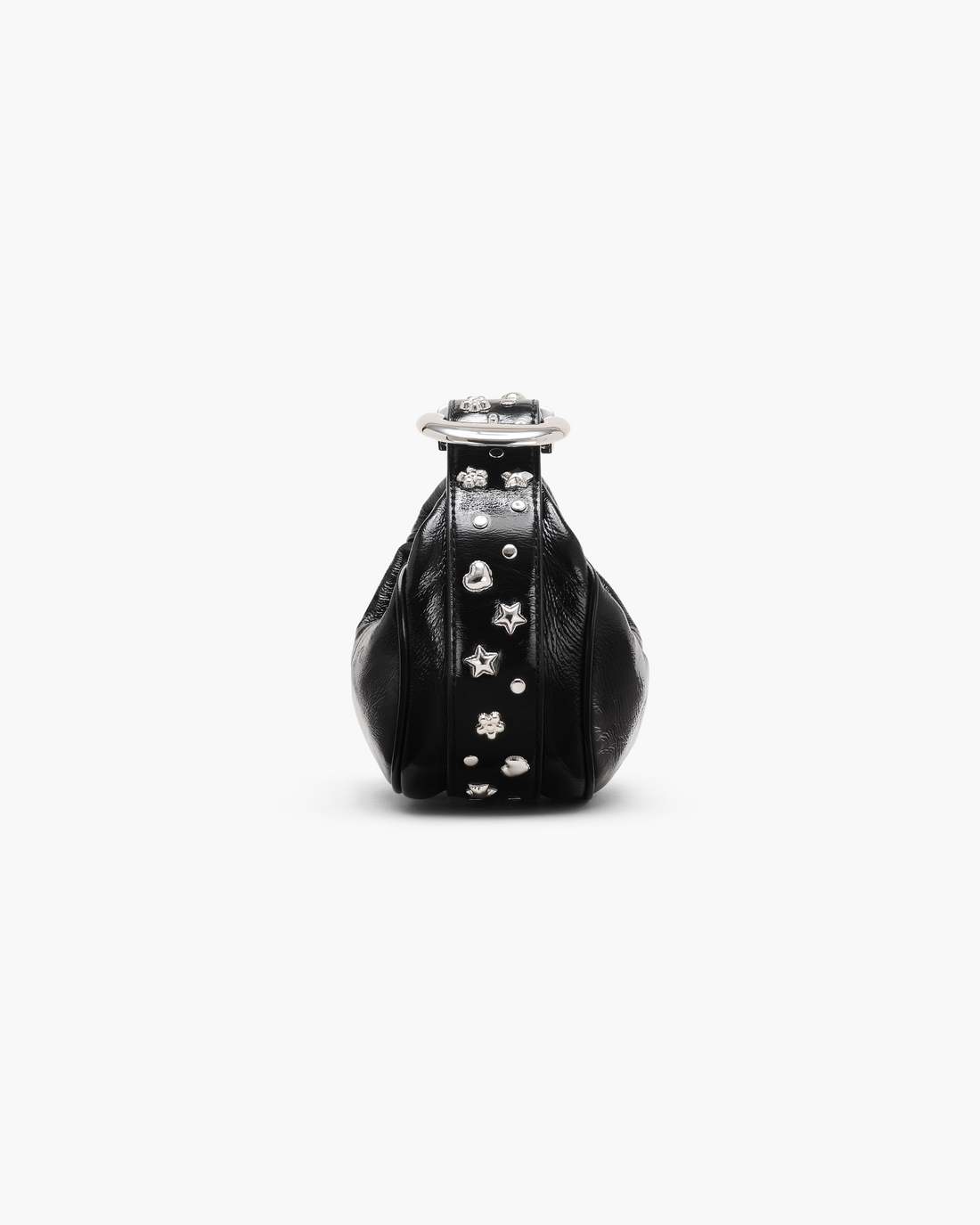 Marc Jacobs Latest - The Crinkle Patent Party Bag Black