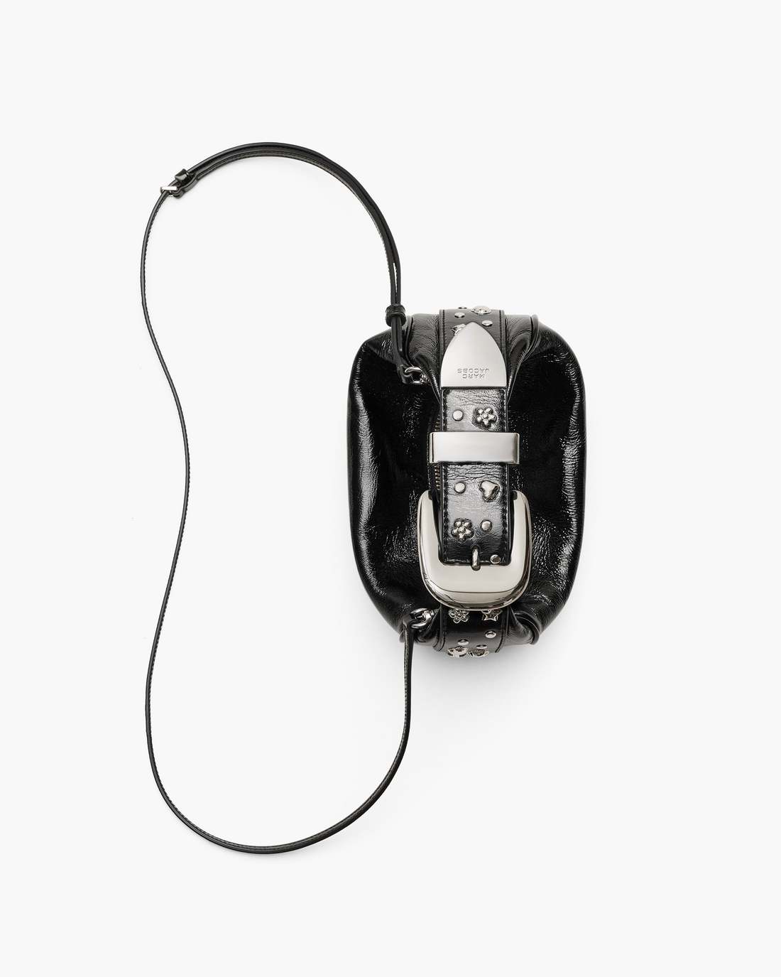 Marc Jacobs Latest - The Crinkle Patent Party Bag Black