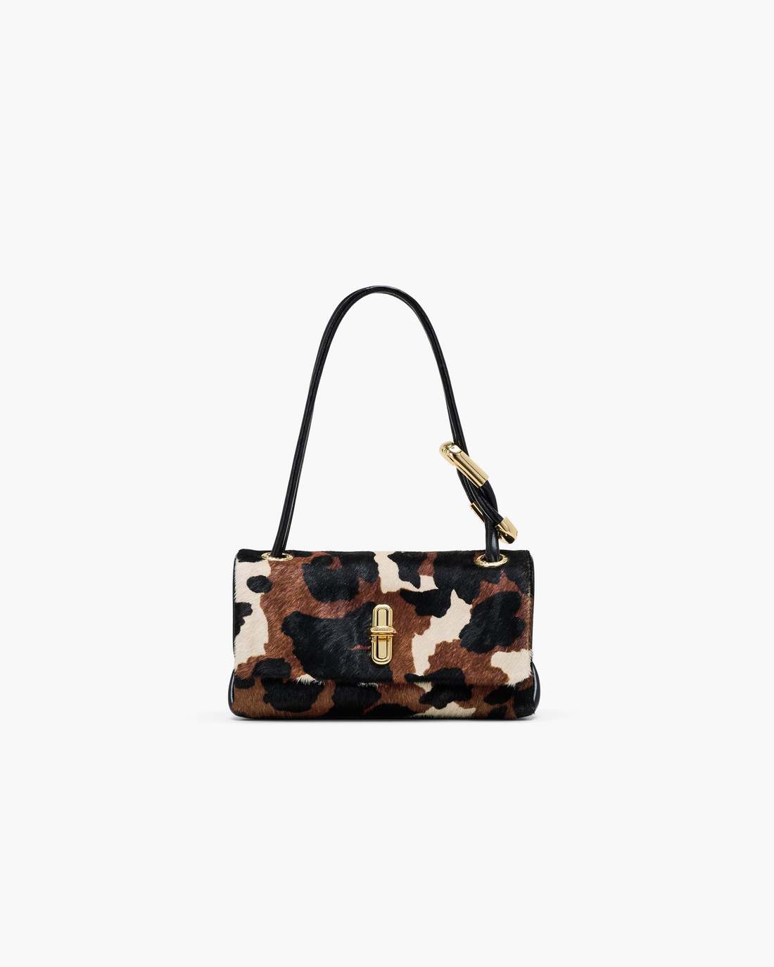 Marc Jacobs Premium - The Cow Haircalf Mini Dual Shoulder Bag Mocha Multi