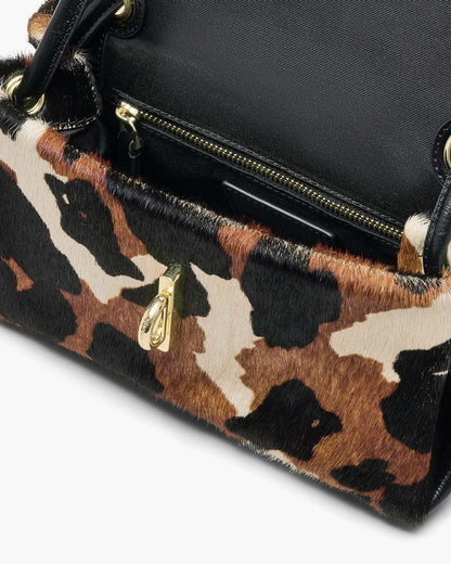 Marc Jacobs Premium - The Cow Haircalf Mini Dual Shoulder Bag Mocha Multi