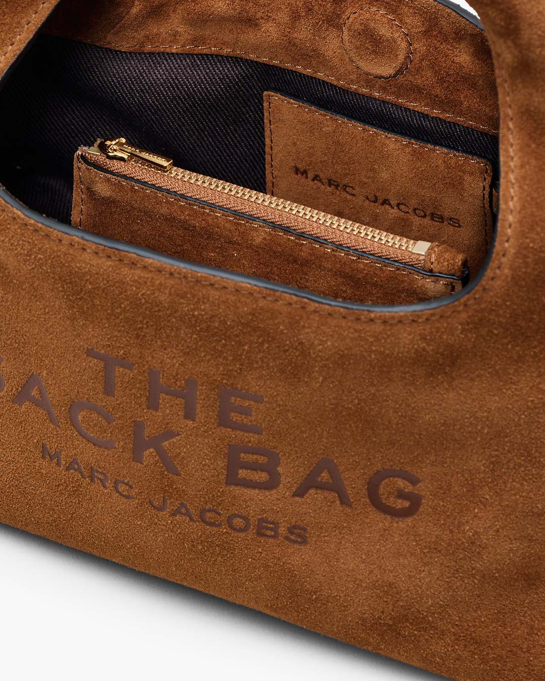 Marc Jacobs New - The Suede Mini Sack Bag Copper