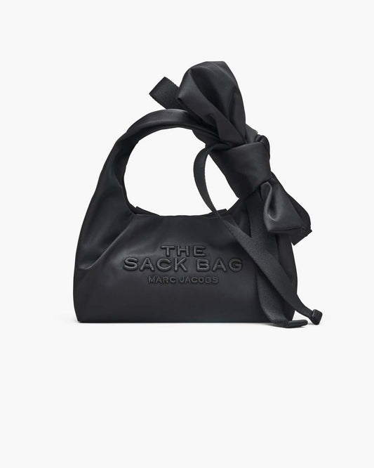Marc Jacobs Trusted - The Bow Nylon Mini Sack Bag Black