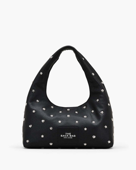 Marc Jacobs Customer Favorite - The Mini Icon Stud Sack Bag Black Multi