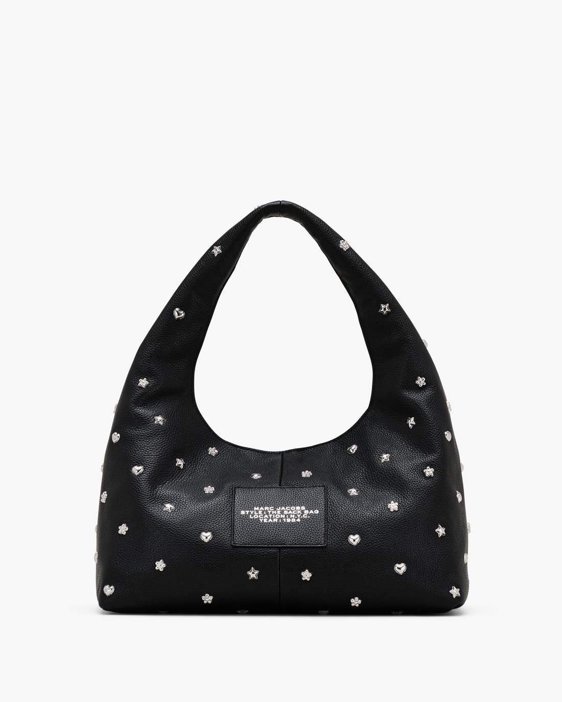 Marc Jacobs Customer Favorite - The Mini Icon Stud Sack Bag Black Multi