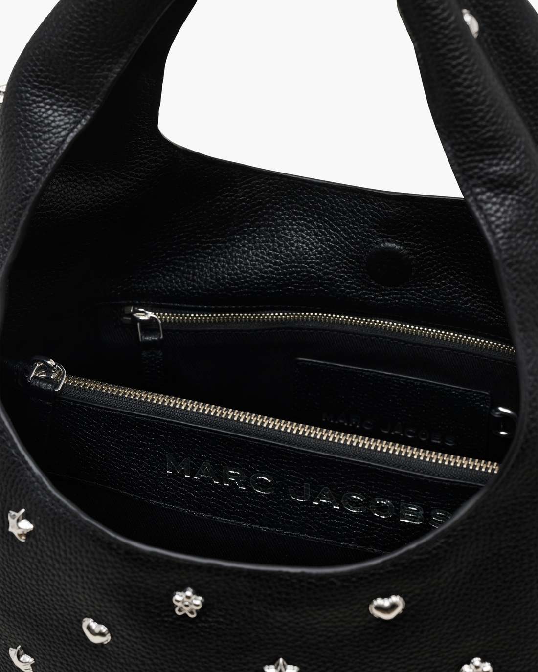 Marc Jacobs Customer Favorite - The Mini Icon Stud Sack Bag Black Multi