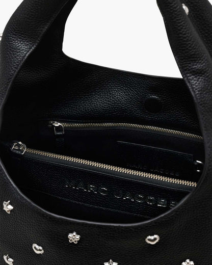 Marc Jacobs Customer Favorite - The Mini Icon Stud Sack Bag Black Multi