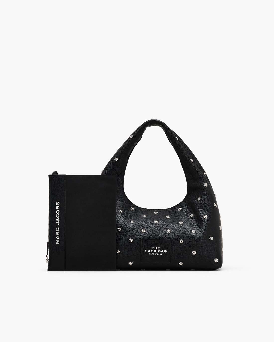 Marc Jacobs Customer Favorite - The Mini Icon Stud Sack Bag Black Multi