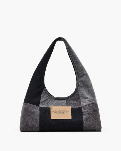 Marc Jacobs Classic - The Patchwork Denim Sack Bag Black Denim