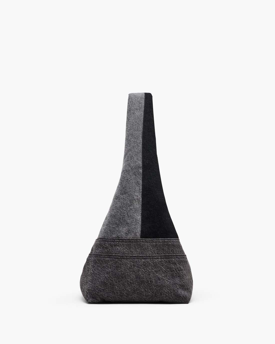 Marc Jacobs Classic - The Patchwork Denim Sack Bag Black Denim