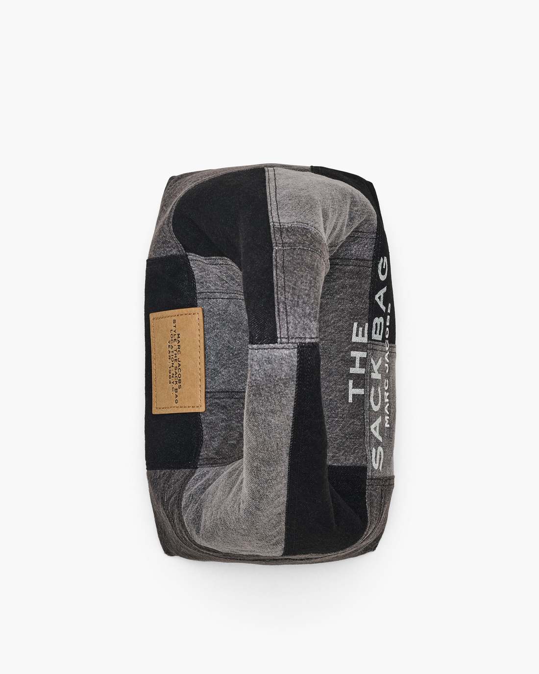 Marc Jacobs Classic - The Patchwork Denim Sack Bag Black Denim