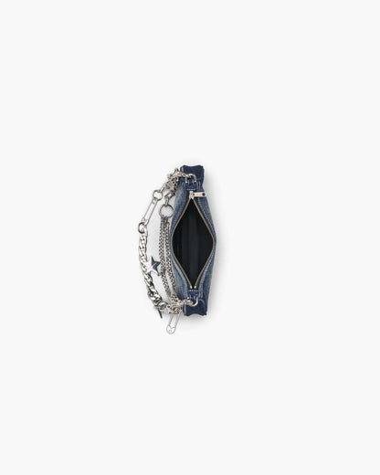 Marc Jacobs Sale - The Faded Denim Charm Shoulder Bag Faded Vintage Indigo