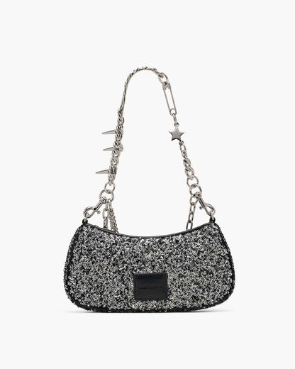 Marc Jacobs Top Pick - The Sequin Charm Shoulder Bag Silver
