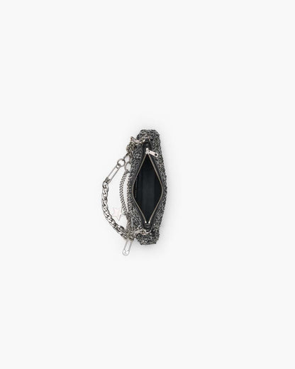 Marc Jacobs Top Pick - The Sequin Charm Shoulder Bag Silver