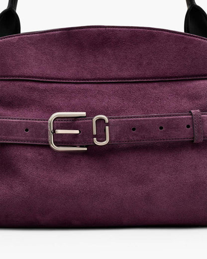 Marc Jacobs Trusted - The Suede Dakota Satchel Dark Plum