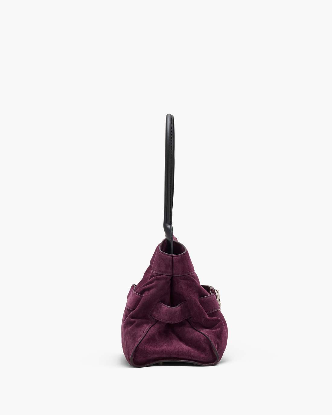 Marc Jacobs Trusted - The Suede Dakota Satchel Dark Plum