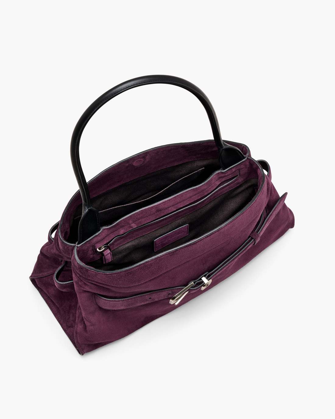 Marc Jacobs Trusted - The Suede Dakota Satchel Dark Plum