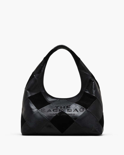 Marc Jacobs Sale - The Suede Patchwork Sack Bag Black Multi