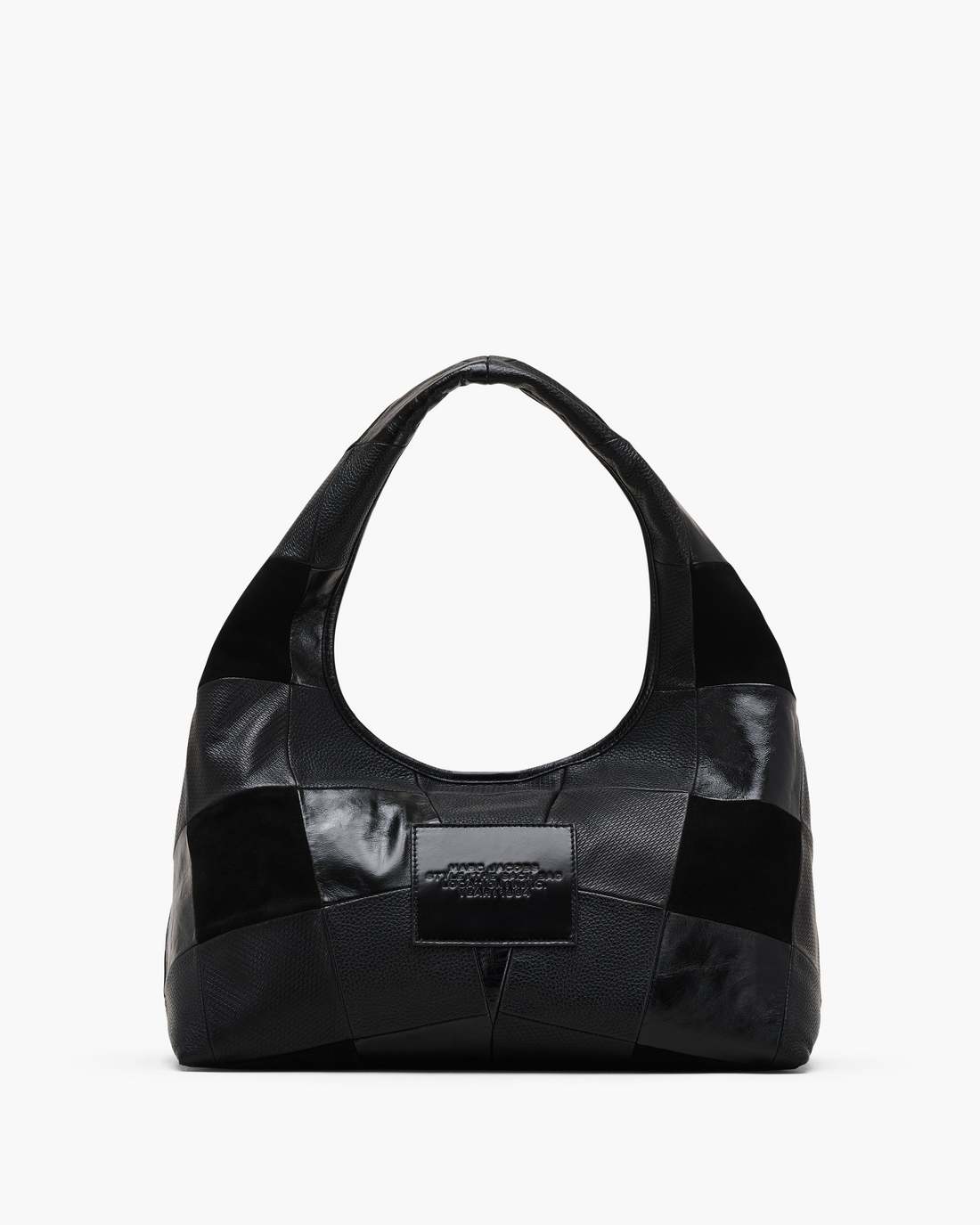 Marc Jacobs Sale - The Suede Patchwork Sack Bag Black Multi