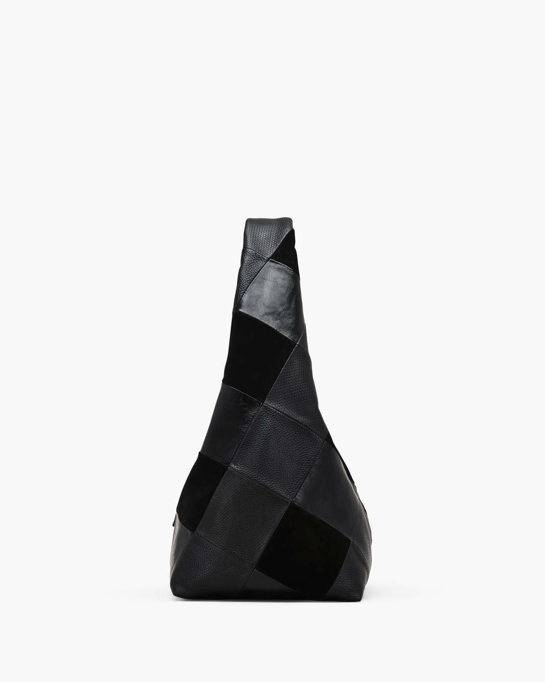 Marc Jacobs Sale - The Suede Patchwork Sack Bag Black Multi