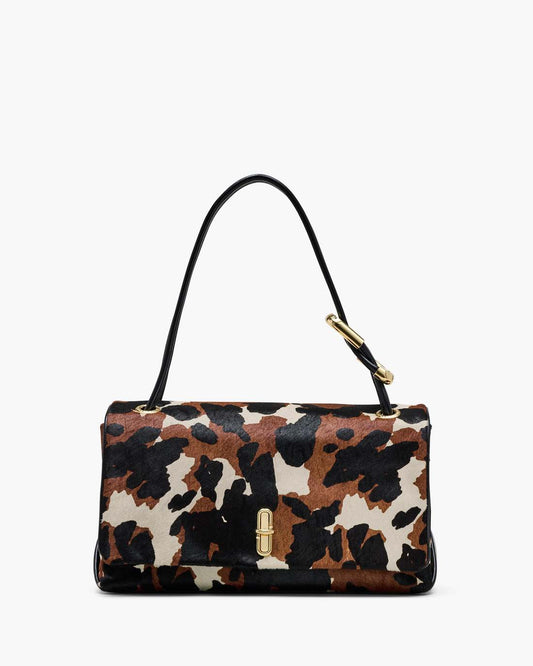 Marc Jacobs Trusted - The Cow Haircalf Large Dual Bag Mocha Multi