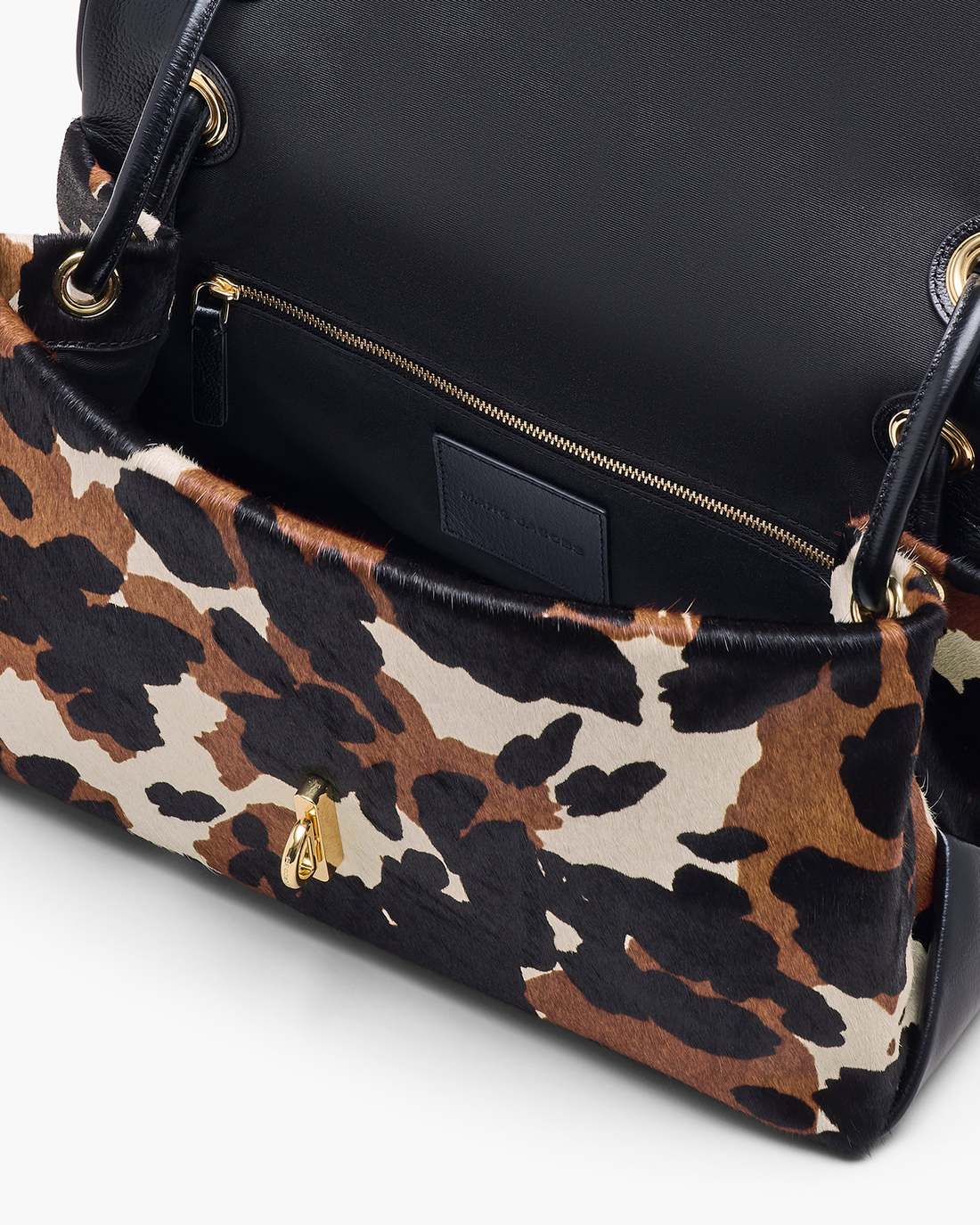 Marc Jacobs Trusted - The Cow Haircalf Large Dual Bag Mocha Multi