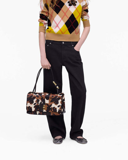 Marc Jacobs Trusted - The Cow Haircalf Large Dual Bag Mocha Multi