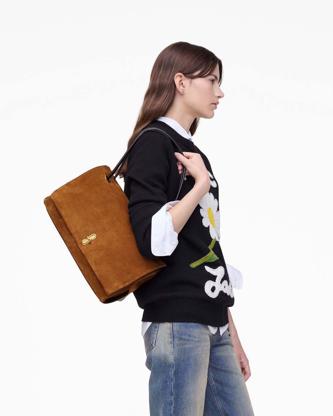 Marc Jacobs Essential - The Suede Large Dual Copper