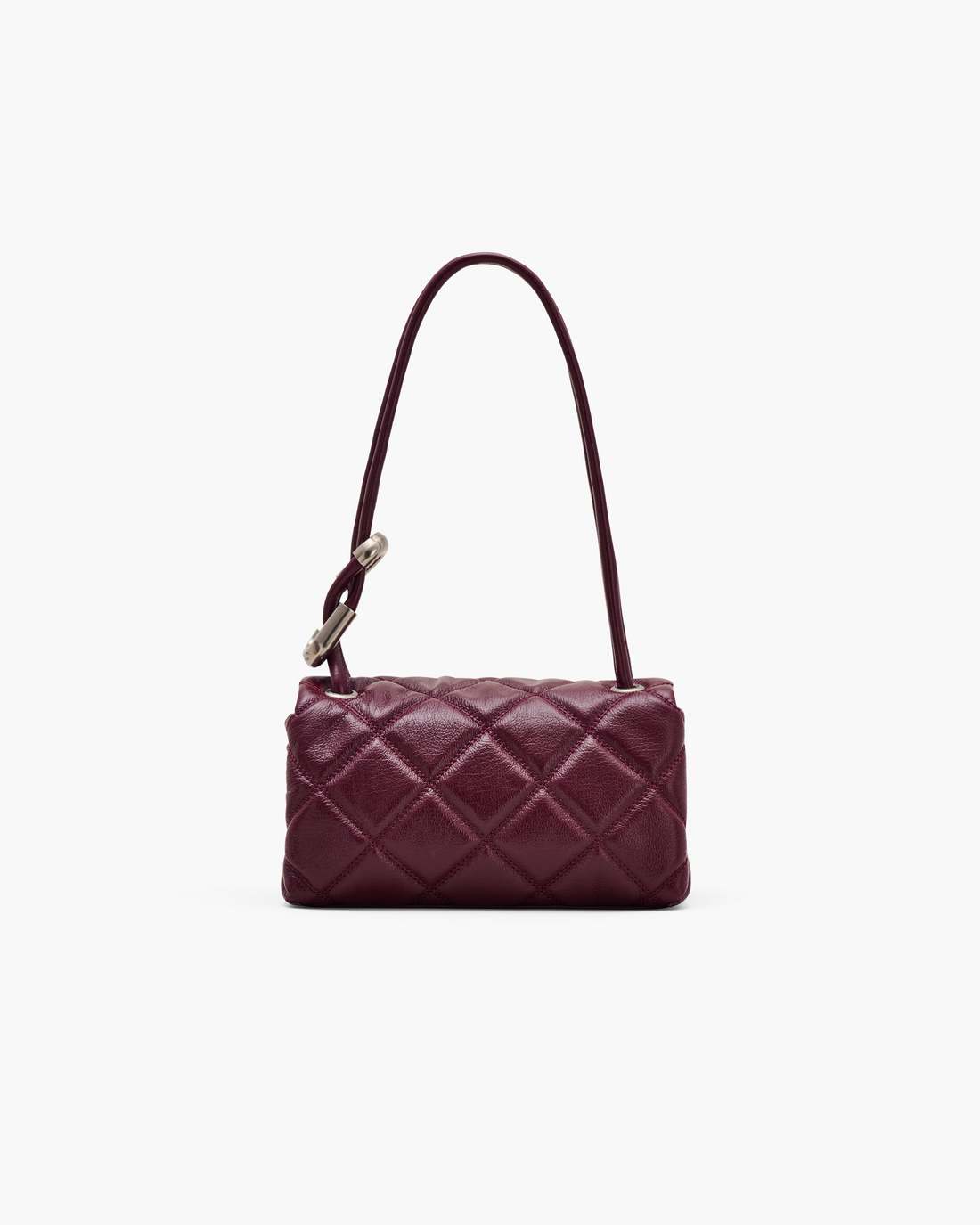 Marc Jacobs Best Price - The Quilted Mini Dual Shoulder Bag Dark Plum