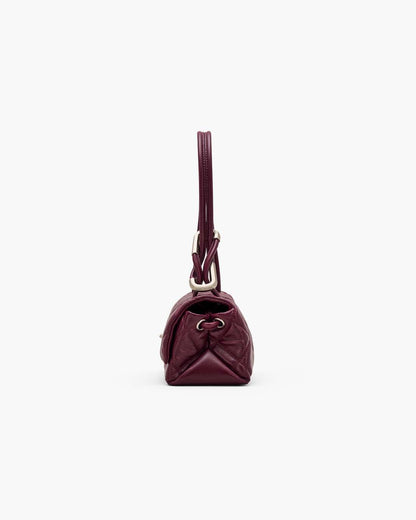 Marc Jacobs Best Price - The Quilted Mini Dual Shoulder Bag Dark Plum