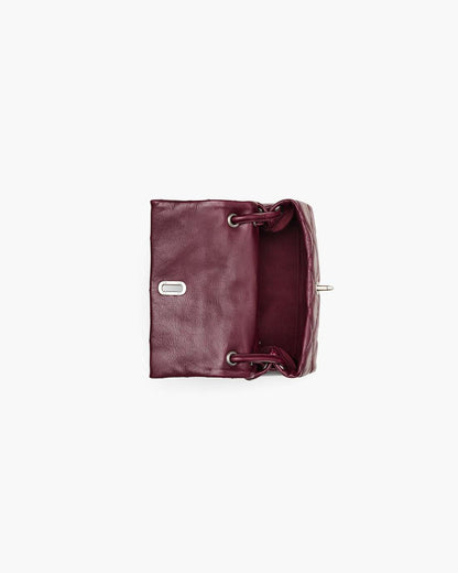 Marc Jacobs Best Price - The Quilted Mini Dual Shoulder Bag Dark Plum