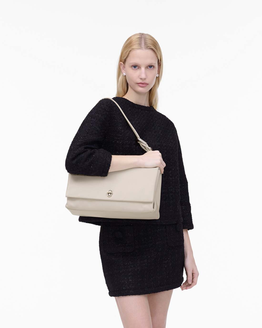 Marc Jacobs Classic - The Large Dual Bag Cloud White