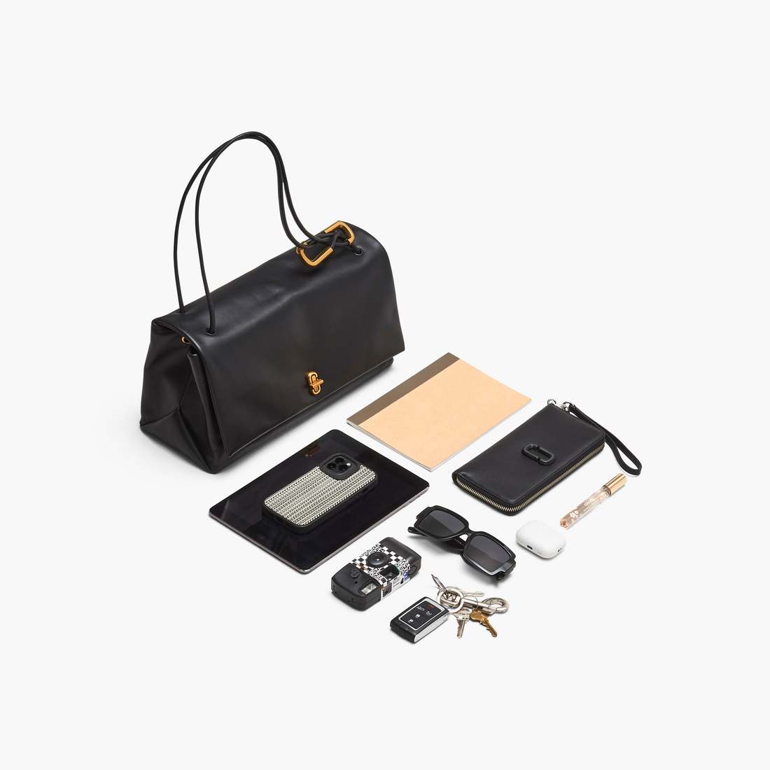 Marc Jacobs Classic - The Large Dual Bag Cloud White