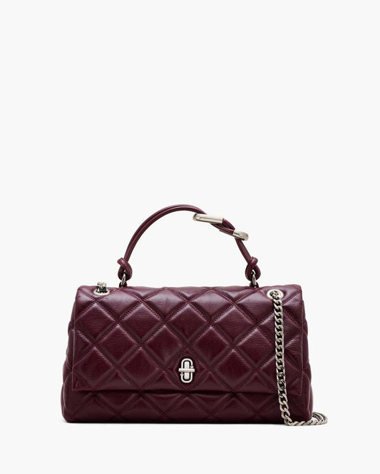 Marc Jacobs Recommended - The Quilted Dual Convertible Shoulder Bag Dark Plum