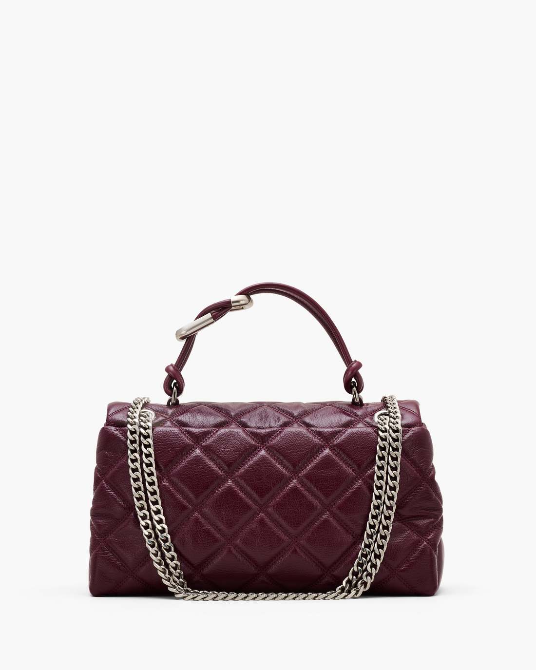 Marc Jacobs Recommended - The Quilted Dual Convertible Shoulder Bag Dark Plum