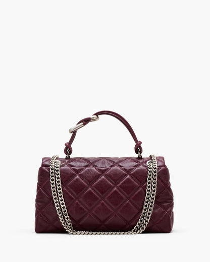 Marc Jacobs Recommended - The Quilted Dual Convertible Shoulder Bag Dark Plum