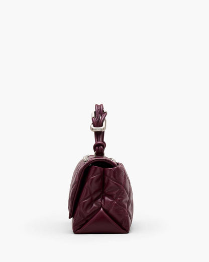 Marc Jacobs Recommended - The Quilted Dual Convertible Shoulder Bag Dark Plum