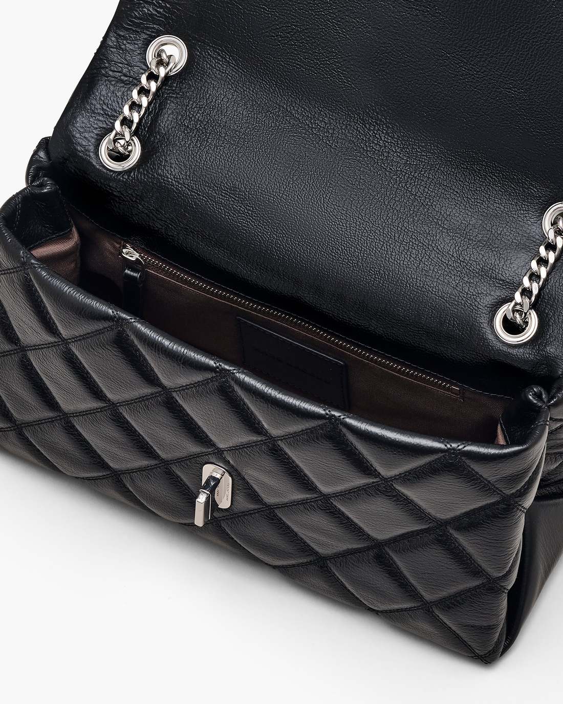Marc Jacobs Popular - The Quilted Dual Convertible Shoulder Bag Black