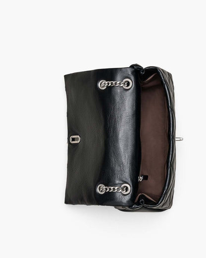 Marc Jacobs Popular - The Quilted Dual Convertible Shoulder Bag Black