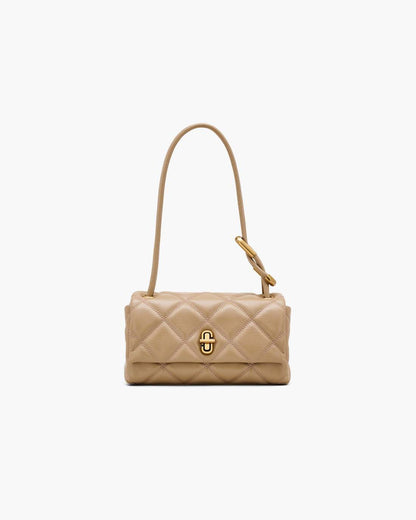 Marc Jacobs Quality - The Quilted Mini Dual Shoulder Bag Camel