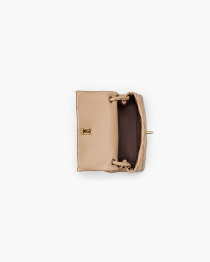 Marc Jacobs Quality - The Quilted Mini Dual Shoulder Bag Camel