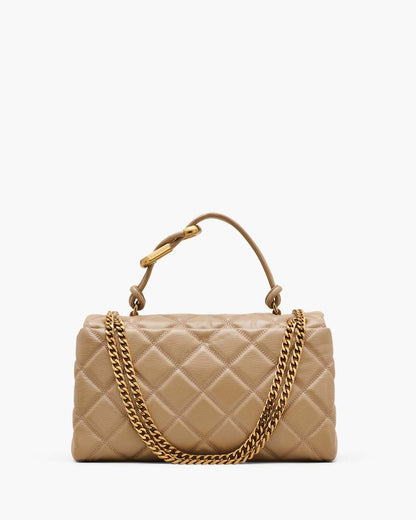 Marc Jacobs Value - The Quilted Dual Convertible Shoulder Bag Camel