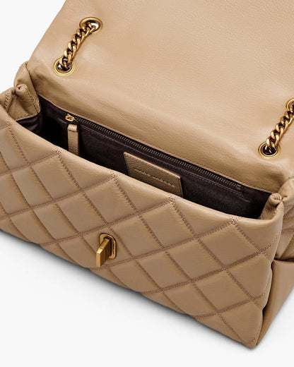 Marc Jacobs Value - The Quilted Dual Convertible Shoulder Bag Camel