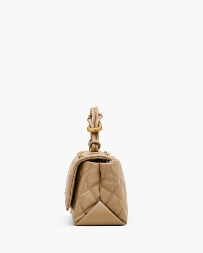 Marc Jacobs Value - The Quilted Dual Convertible Shoulder Bag Camel